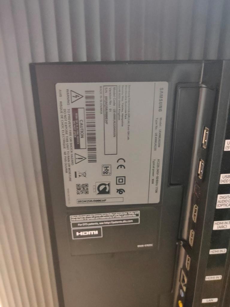 Samsung televisie 50 inch