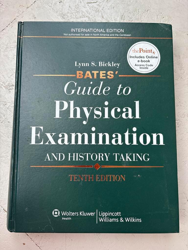 Bates'' Guide Physical Examination - 10e editie