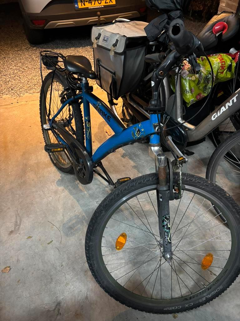 Gebruikte fiets gratis op te halen