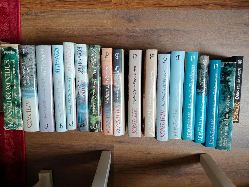 Grote verzameling Konsalik boeken alles in 1x meenemen