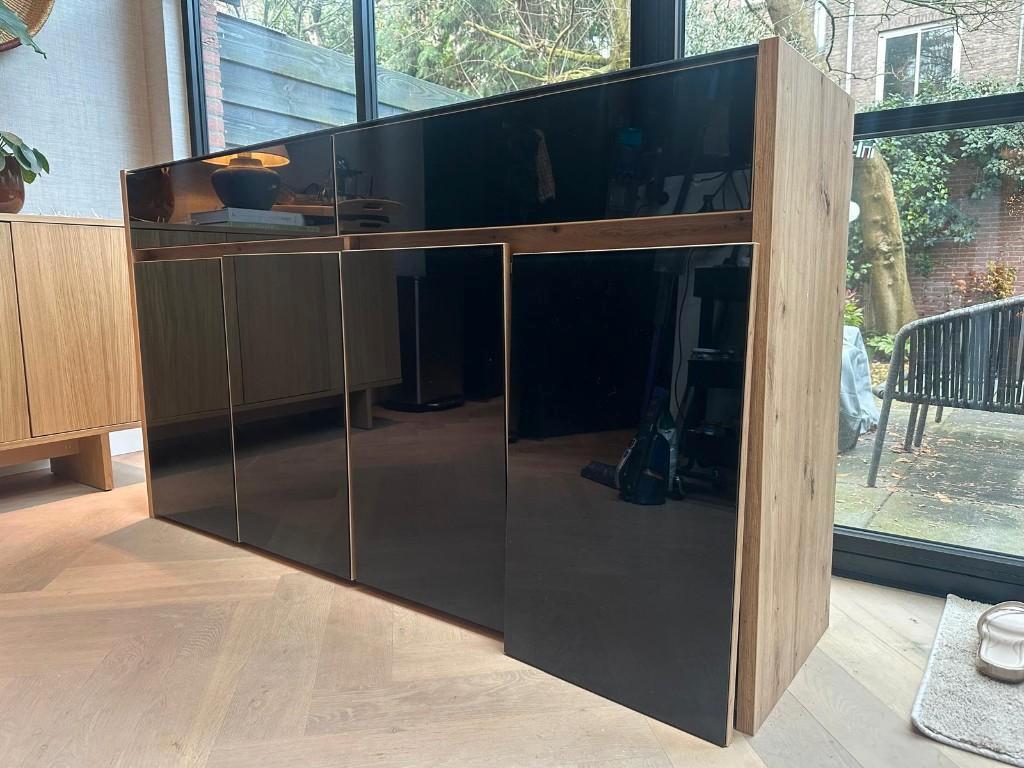 Dressoir zwart 165x92x40