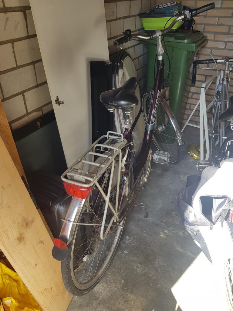 Fiets Carrera, lage opstap