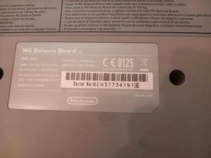 Wij Fit balance board in doos.