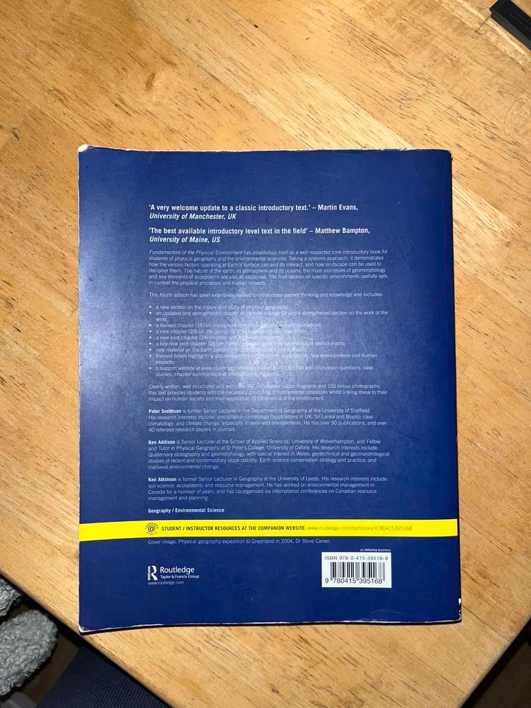 Fundamentals of the physical environment