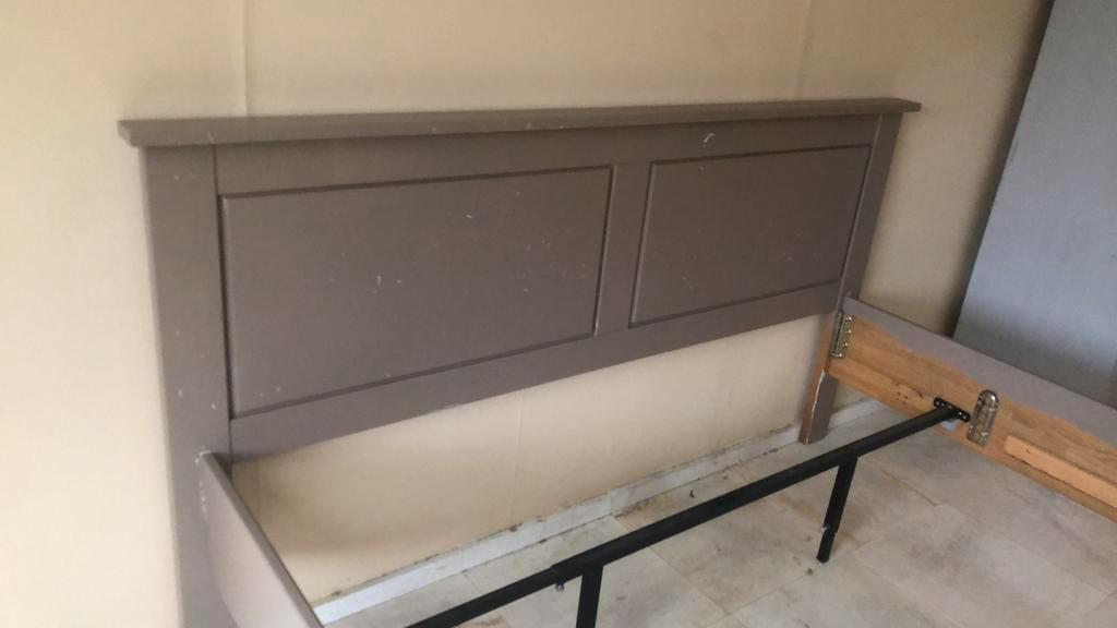 Eiken Houten bed 220 x 160