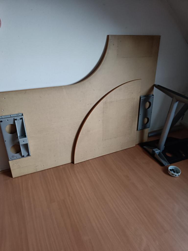 Ikea Galant Hoekbureau - 220x80/120cm