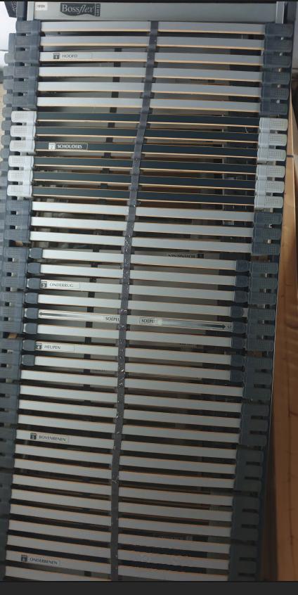 2 latten bedbodems 80x200 Bossflex