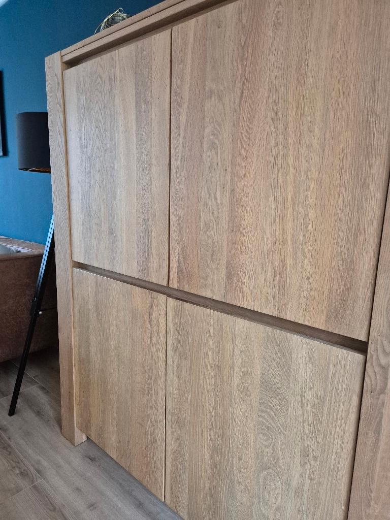 Gratis! Massief Gestoomd eiken Kast