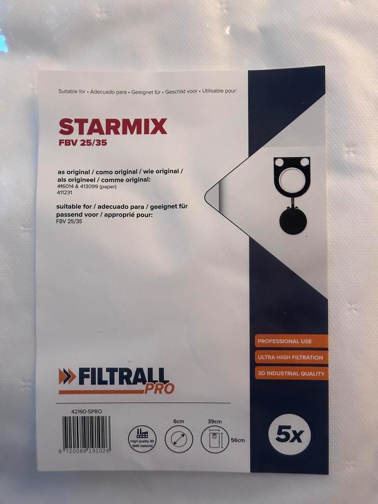 Starmix FBV 25/35 filtrall pro zakken