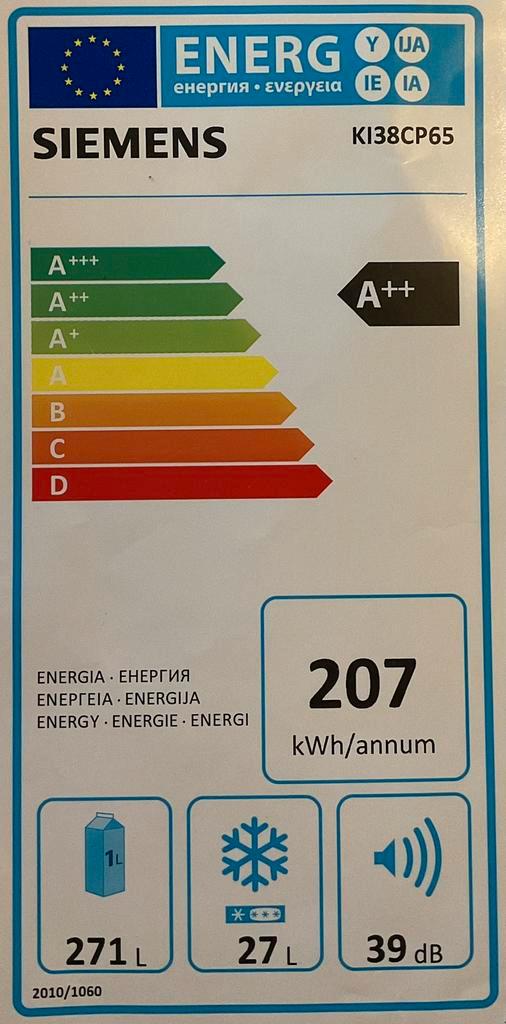 Siemens inbouw koelkast met kelderlade