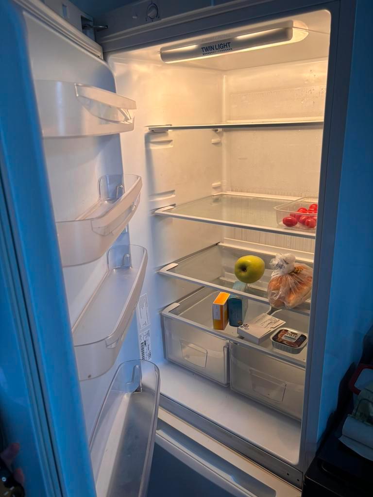 Grote ijskast met diepvries - zie beschrijving