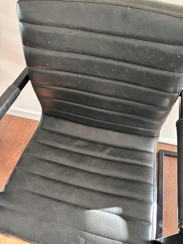 4x eettafelstoel zwart - gratis