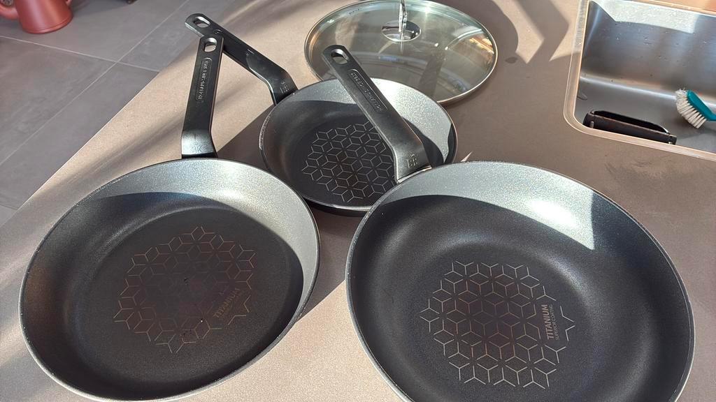 Titanium pannen