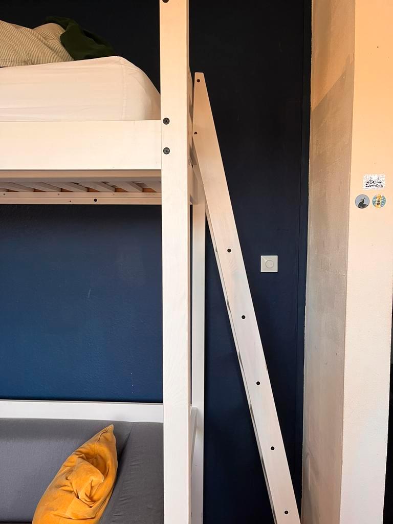 IKEA STORA Hoogslaper wit