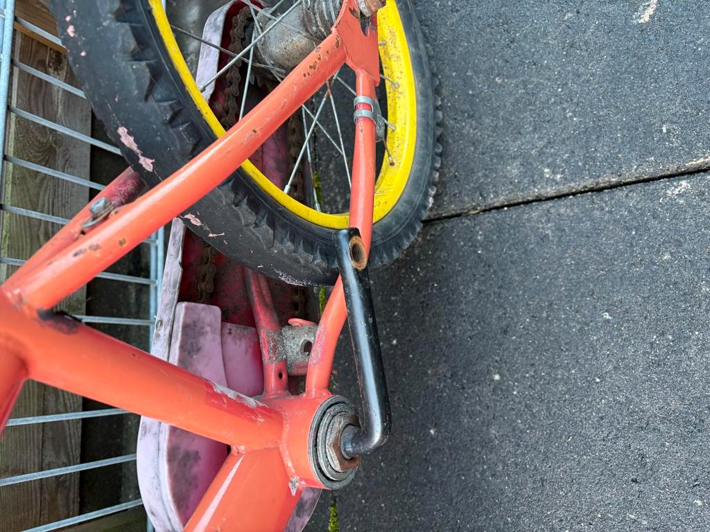 Kinderfiets zonder trappers