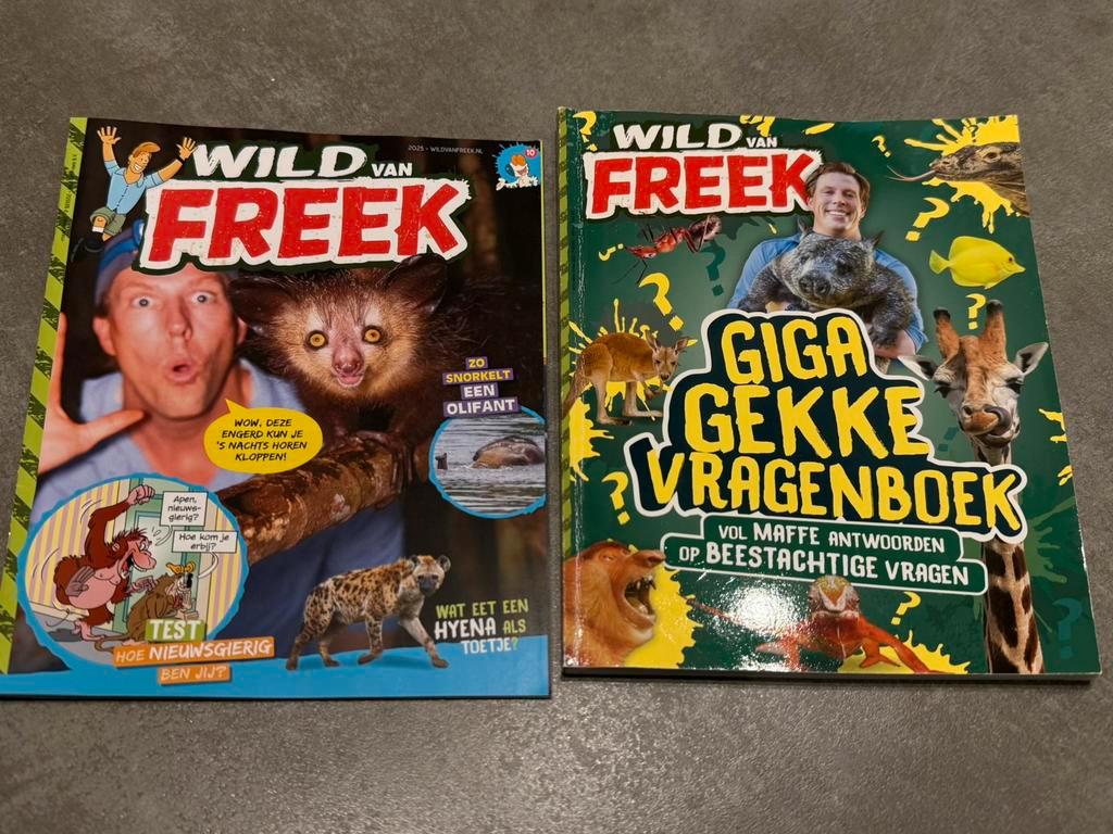 Tijdschriften Wild van Freek en 3 themaspecials (Freek Vonk)