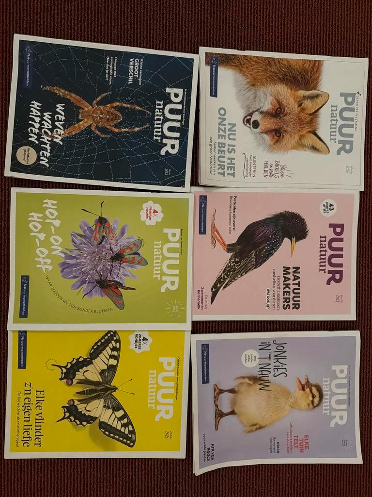 Collectie Puur Natuur tijdschriften
