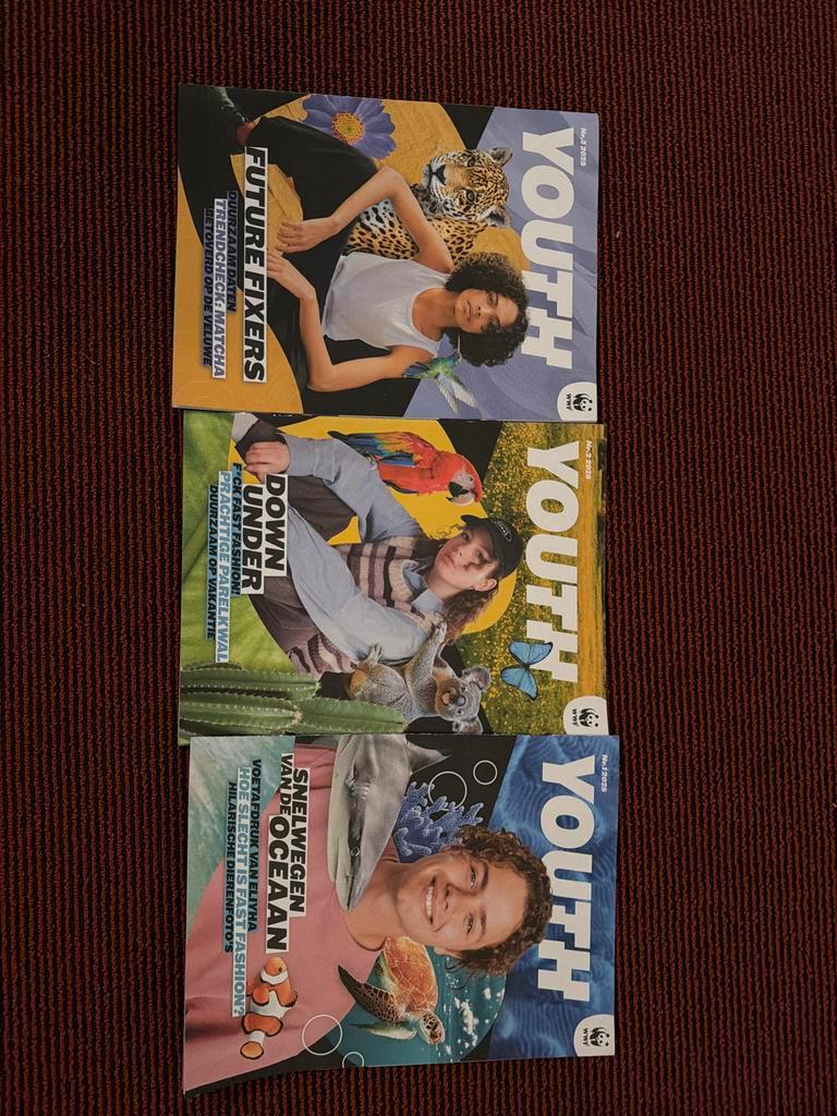 WWF Youth Magazines - 3 Nummers