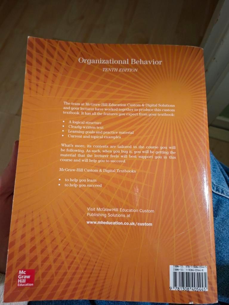 Organizational Behavior - Kreitner & Kinicki