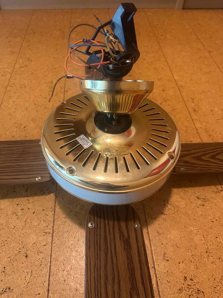 Plafondventilator  - met lampaansluiting - Stille werking