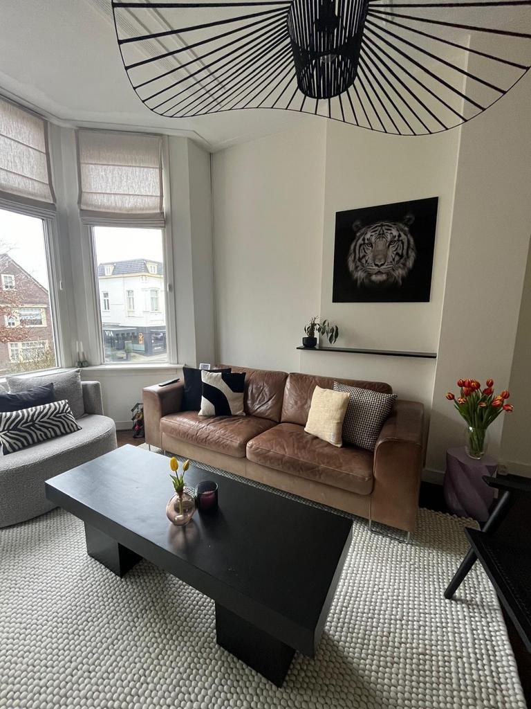 Leren Bank 230x86x65cm