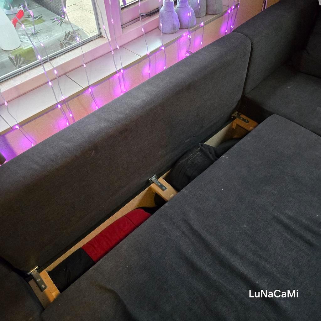 hoekbank met opbergruimte