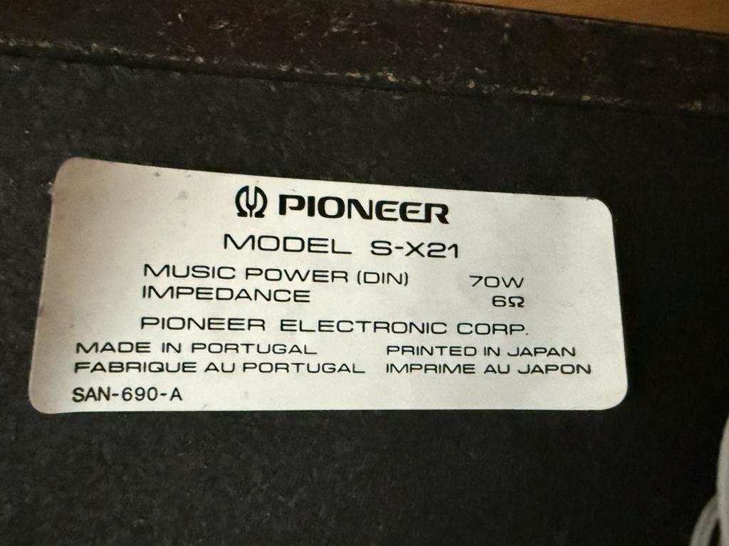 Pioneer luidspreker