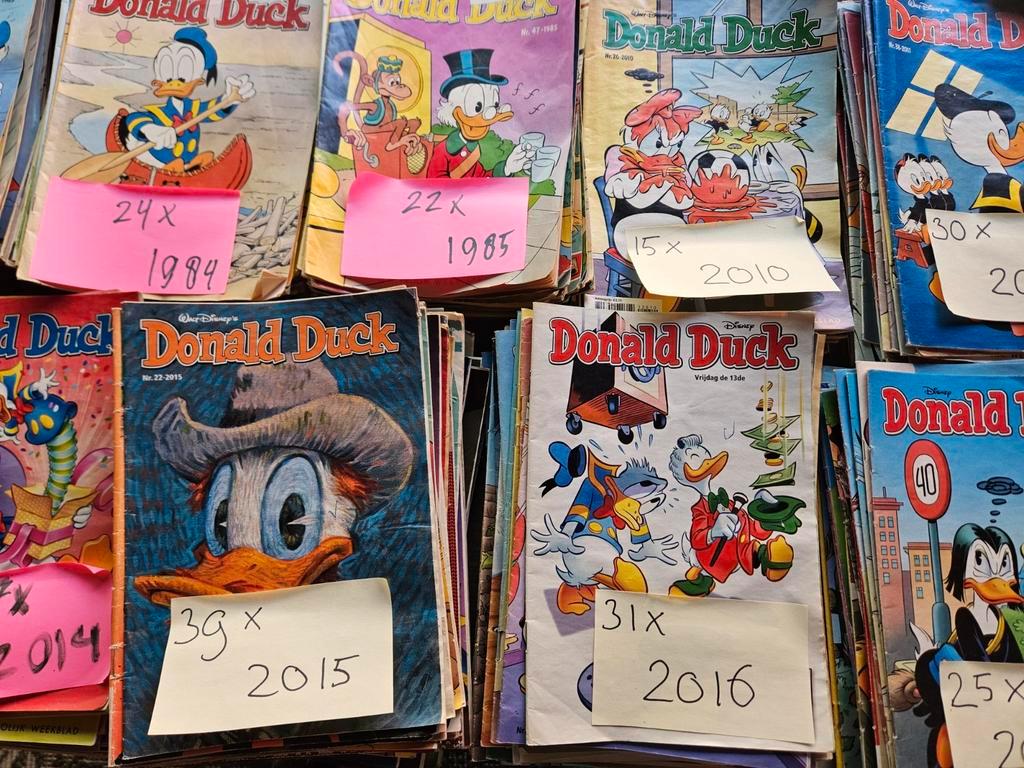 Grote Collectie Donald Duck Tijdschriften