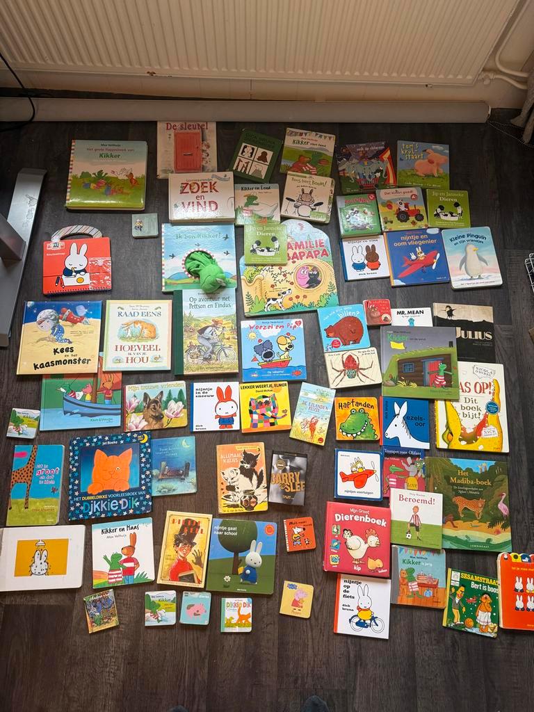 Krat vol kinderboeken - Gratis af te halen!