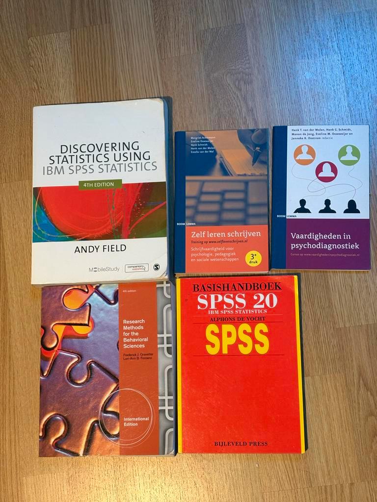 Gratis psychologie en SPSS boeken