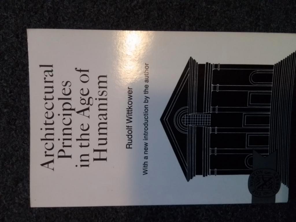 Architectural principles of the age of Humanism