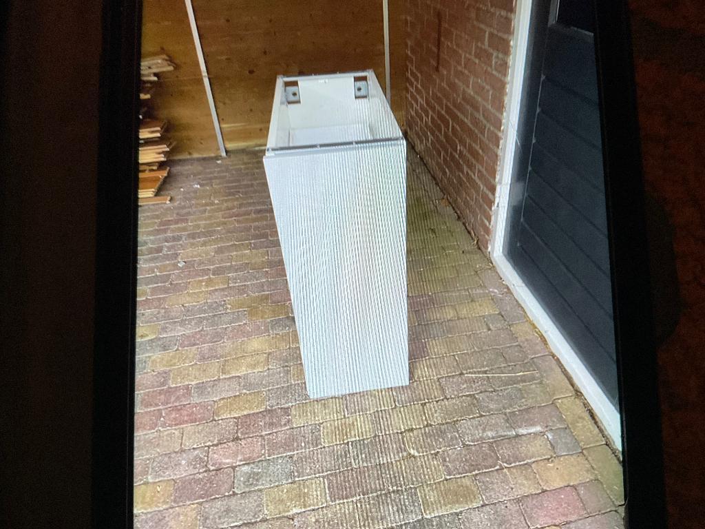 Gratis  meubel voor wasmachine en wasdroger