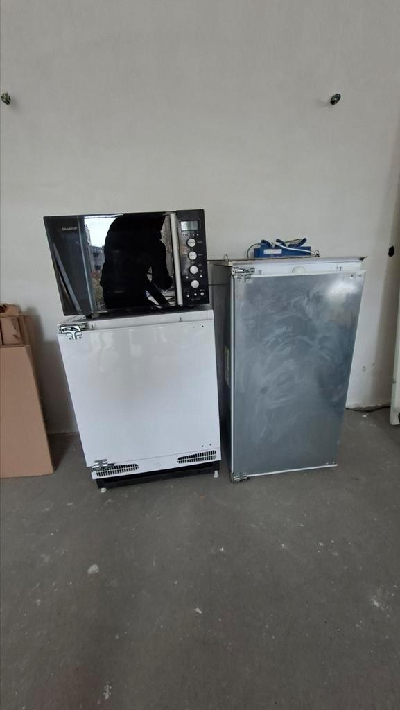 Inbouwkoelkast + Inbouwvriezer