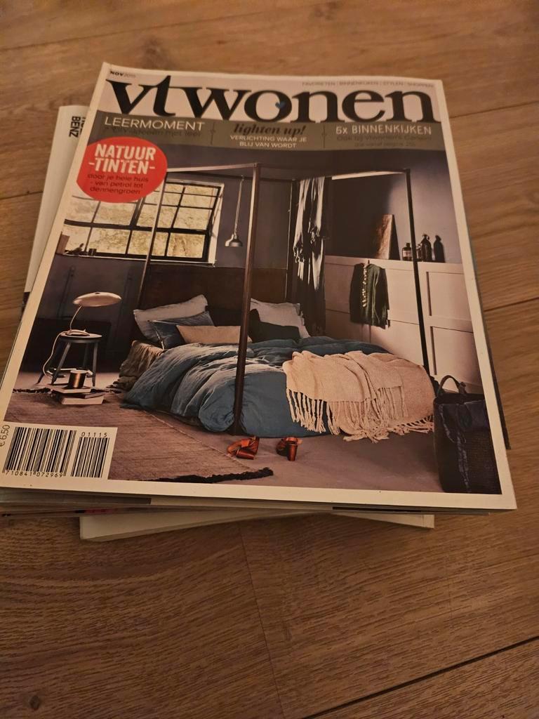 Stapel VT wonen tijdschriften.