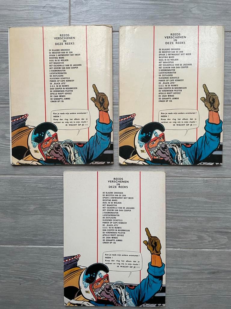 Dan Cooper Comics - 3 Albums