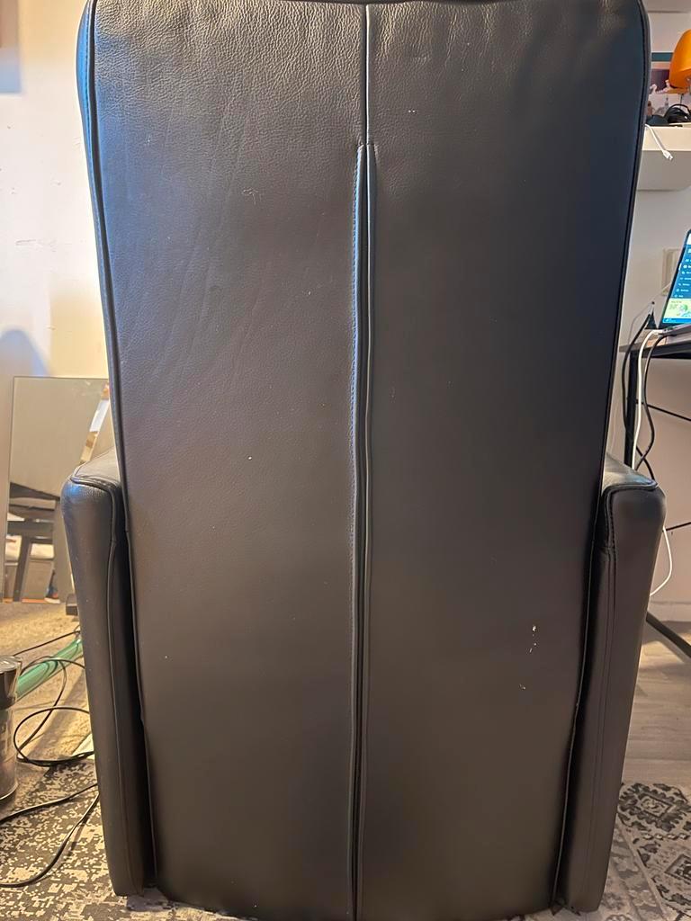 Gratis leren stoel - op te knappen