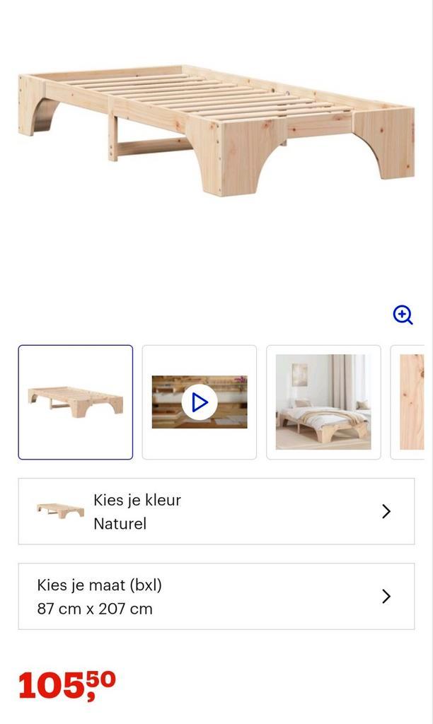 Gratis Nieuw Grenen Bed 80x200 - Wie kan het gebruiken?