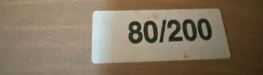 Okimat bed + 2SL Elektrische Lattenbodem 80x200 - Moet weg