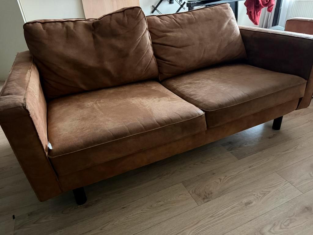 Bruine banken 2x1,5zit 2x1zit