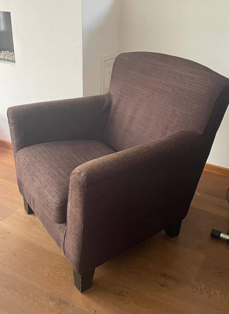 Gratis af te halen!! Comfortabele stoel met poef