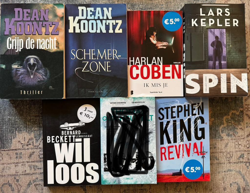 Verschillende genres boeken Gratis