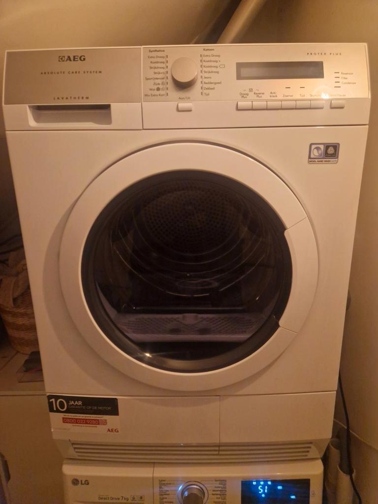 AEG warmtepompdroger T76785NIH A++ 8 kg met defect gratis
