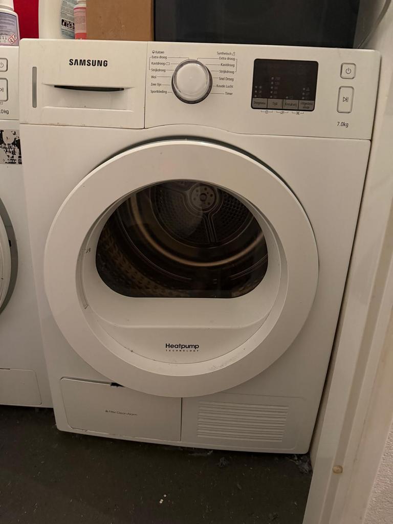 Gratis Samsung wasmachine en Samsung wasdroger warmtepomp.