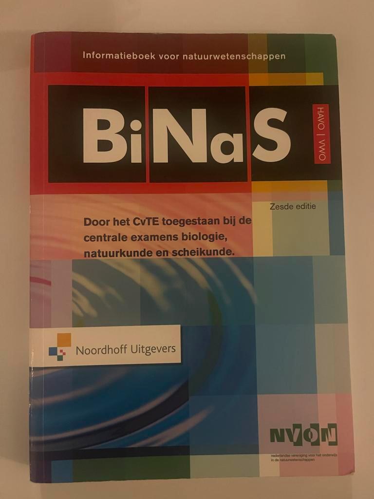 Binas HAVO/VWO 6e editie