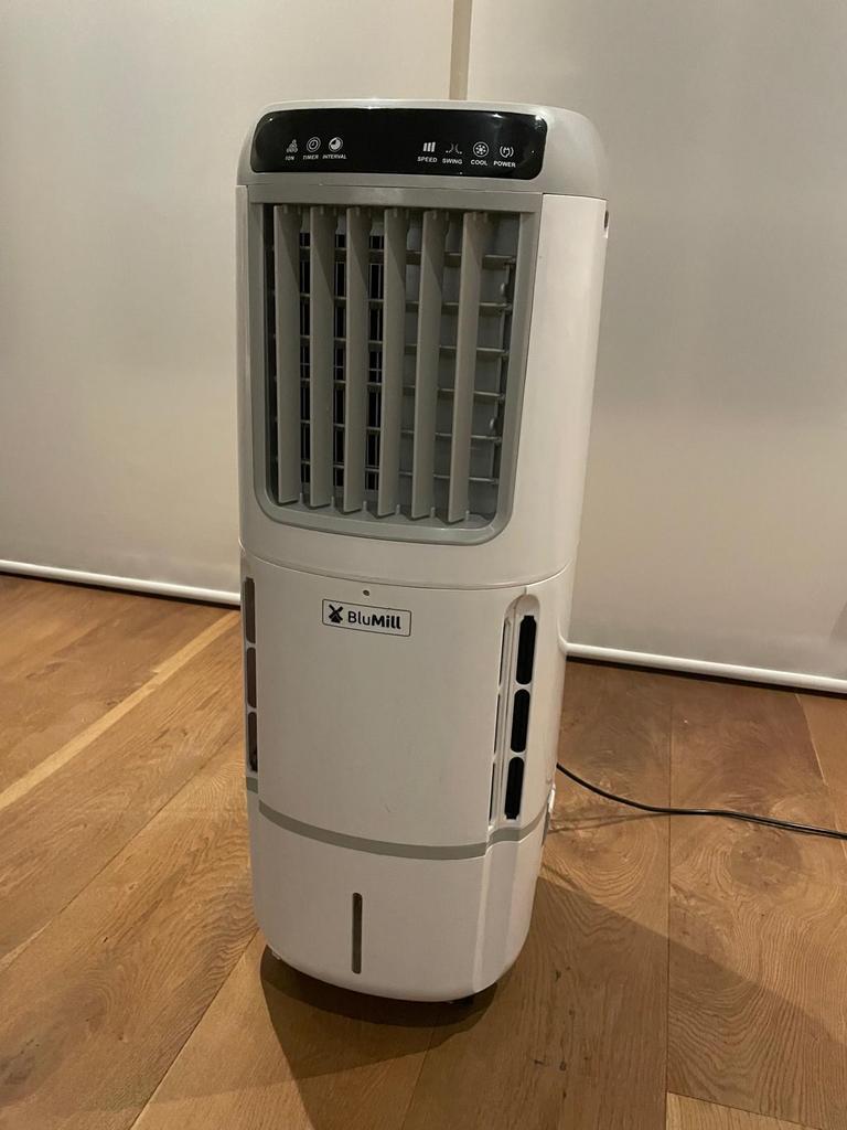 Blauwe Mill Torenventilator met Afstandsbediening