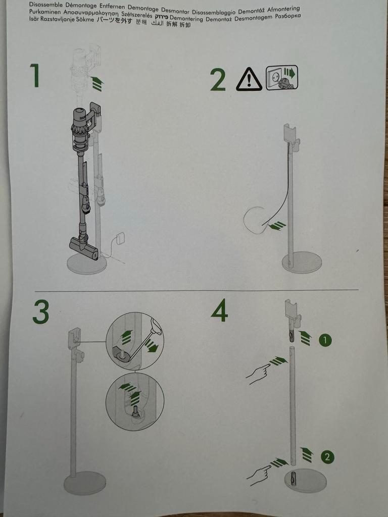 Dyson V11 Vloerstandaard Dock - Geschikt voor V15