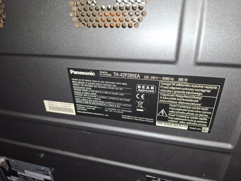 42 inch Full HD Panasonic Tv