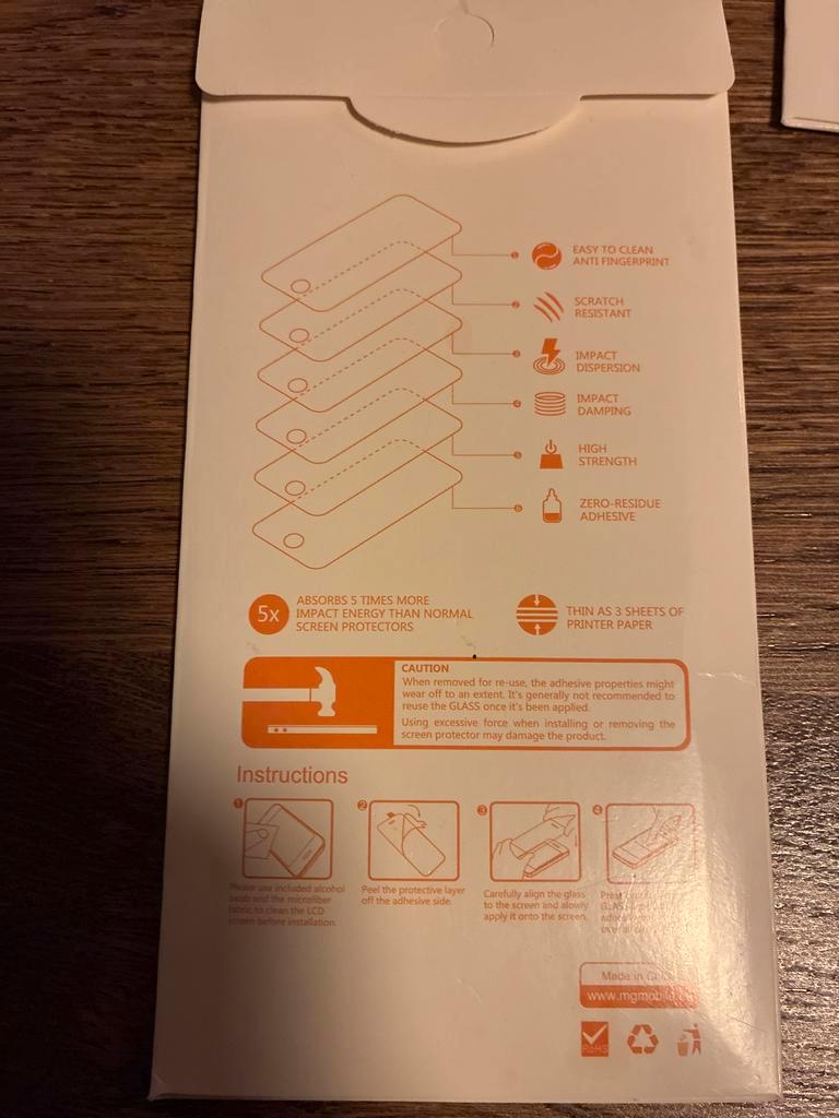 3x Nieuwe Screen Protectors - Gratis Afhalen!