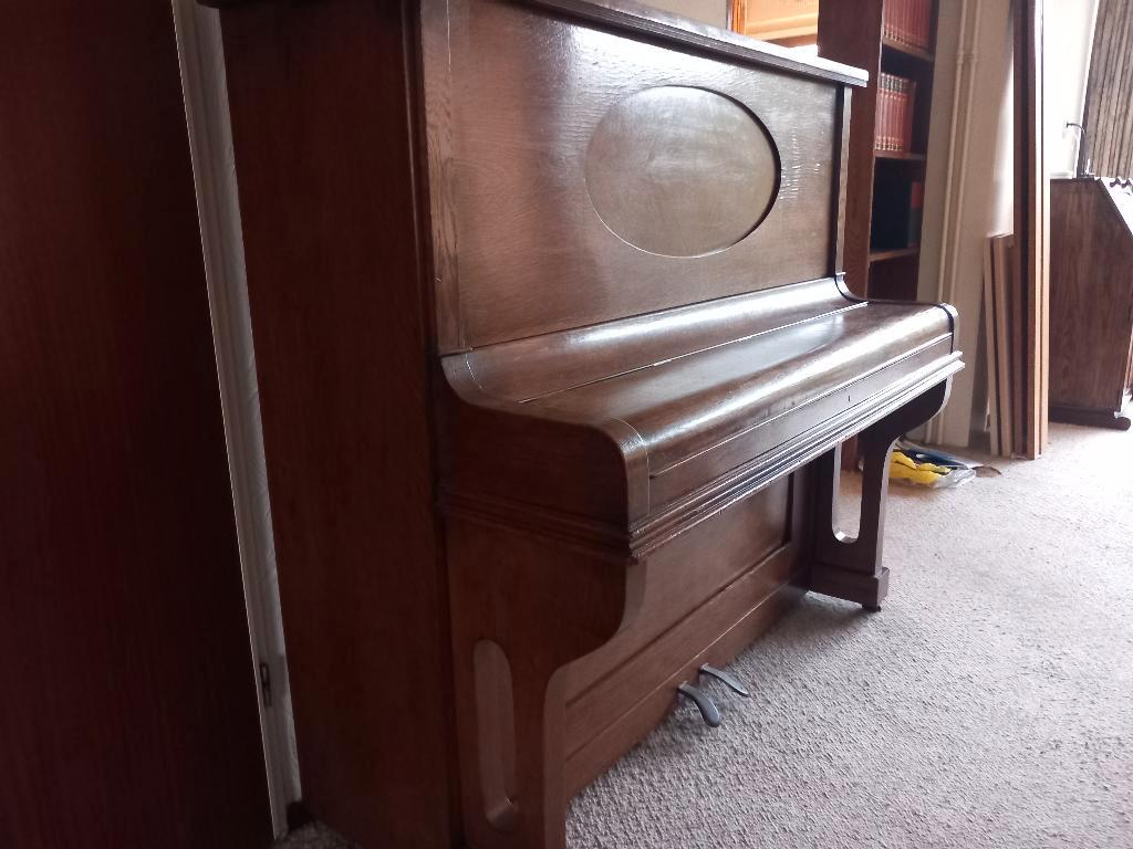 oude piano voor geen geld