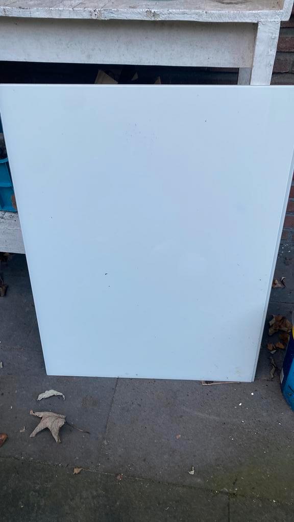 3 glasplaten melkglas voor Ikea pax kast